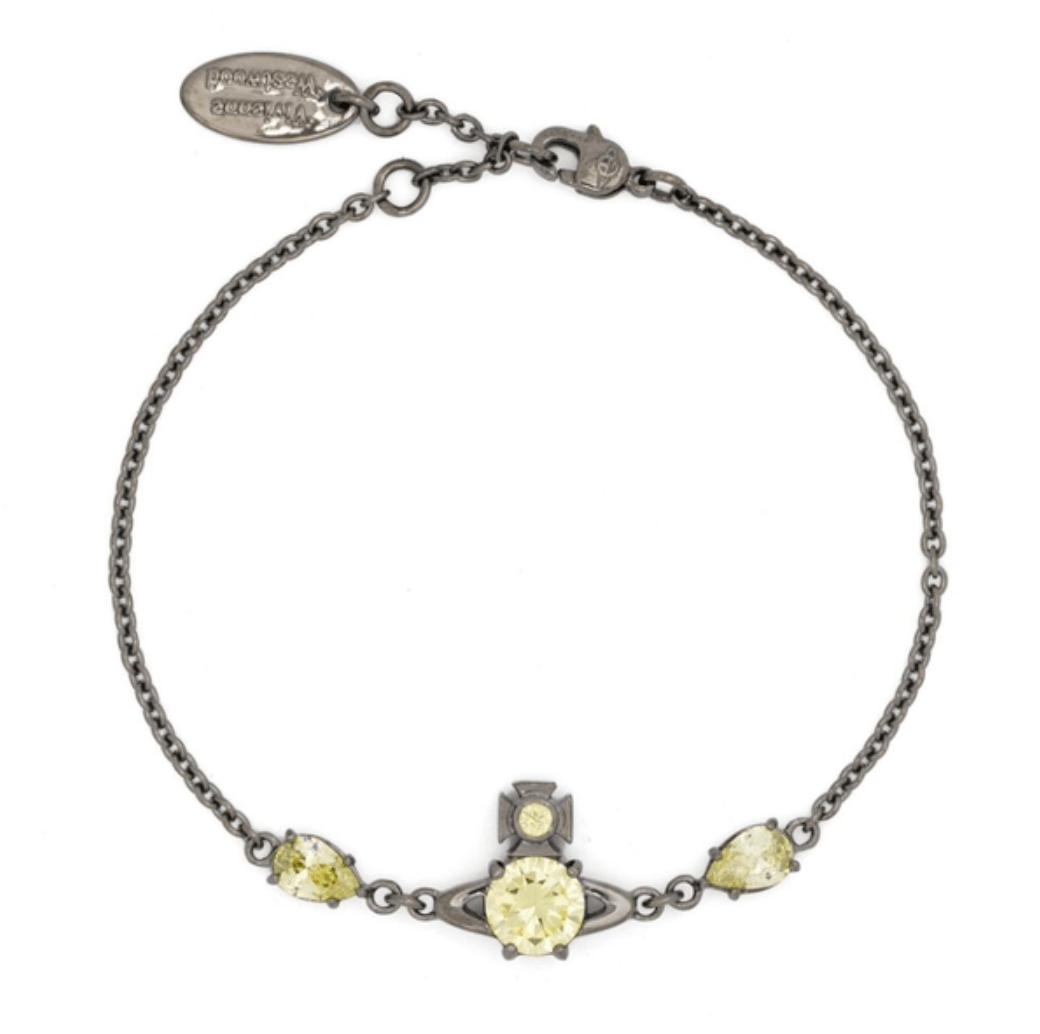 ss25 JOAQUINA CRYSTAL ORB BRACELET