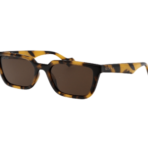 GG1539S Temple Logo Square Sunglasses