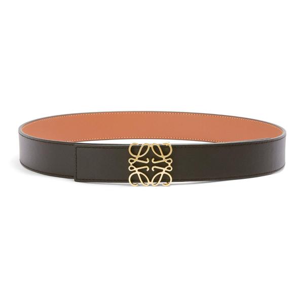 Anagram belt Tan/Black/Gold