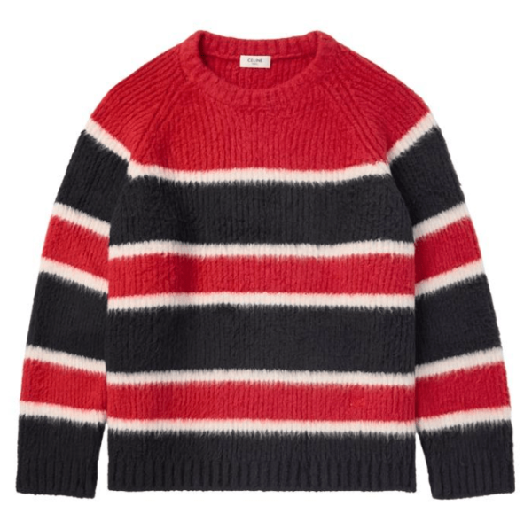 CELINE Multicolor striped knit