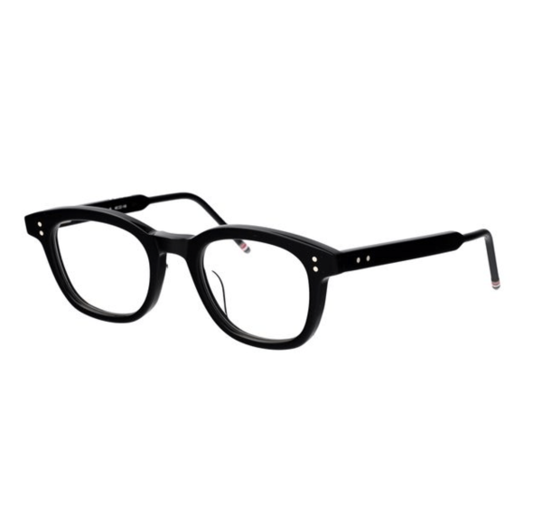 TB Black Oval Frame Glasses