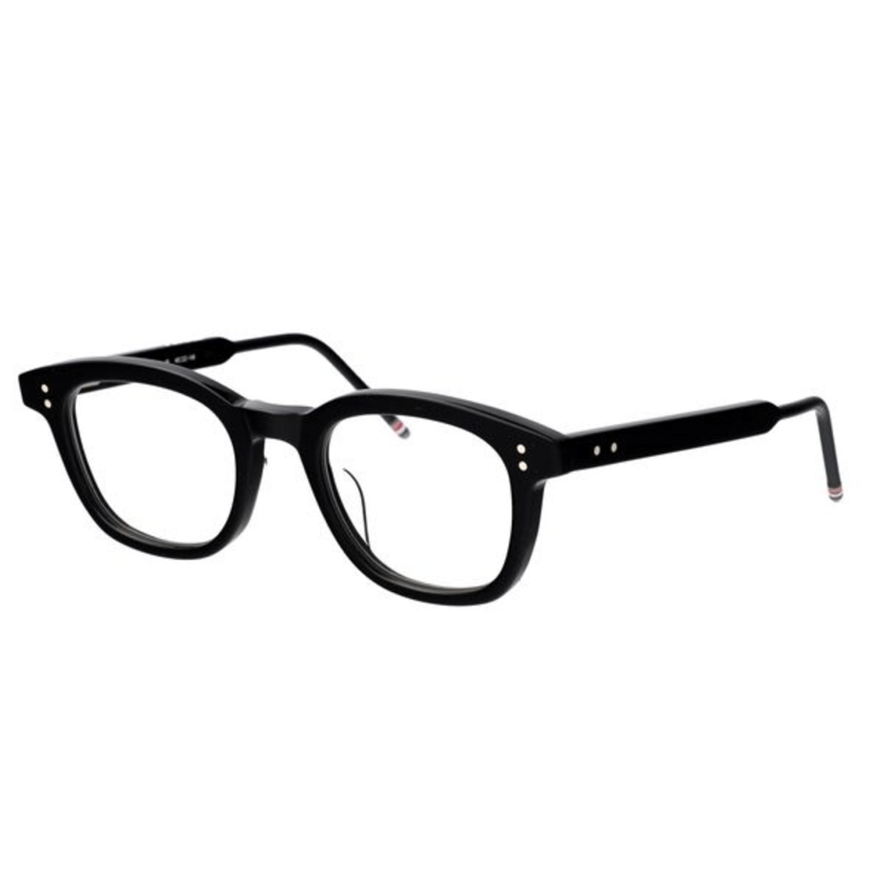 TB Black Oval Frame Glasses