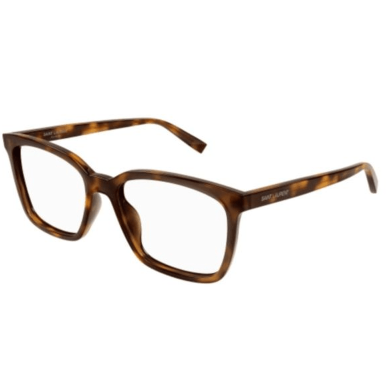 SL 672 Havana Square Frame Glasses