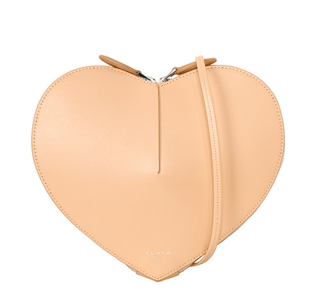 24SS Peach Heart Quilt Crossbody Bag