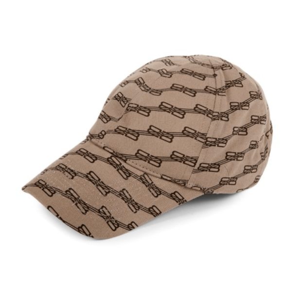 Balenciaga BB Monogram Cap Beige