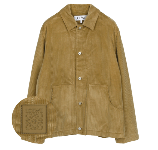 Dark Beige Corduroy Jacket