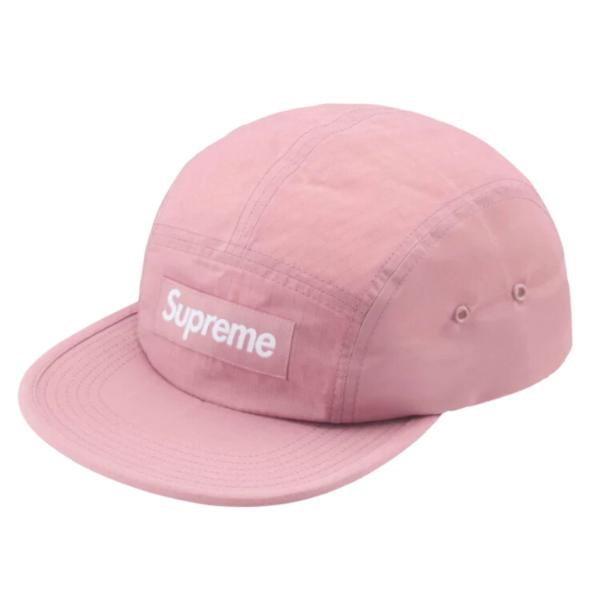 Supreme Waxed Ripstop Camp Cap Light Pink - 24FW