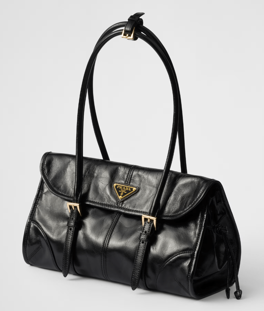 Medium leather shoulder bag