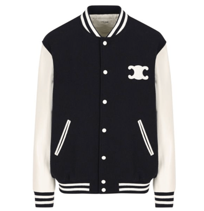 Teddy Triopé Logo Patch Varsity Jacket