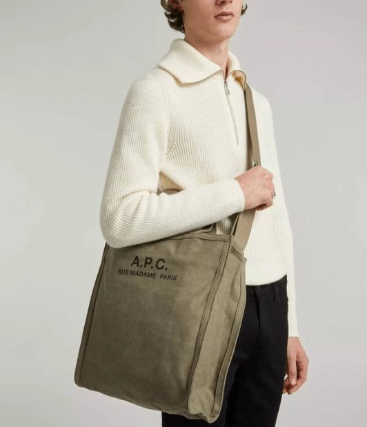 RECUPERATION LOGO CANVAS TOTE BAG