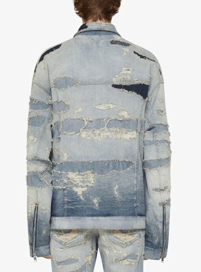 Lip and Repair Oversized Denim Jacket