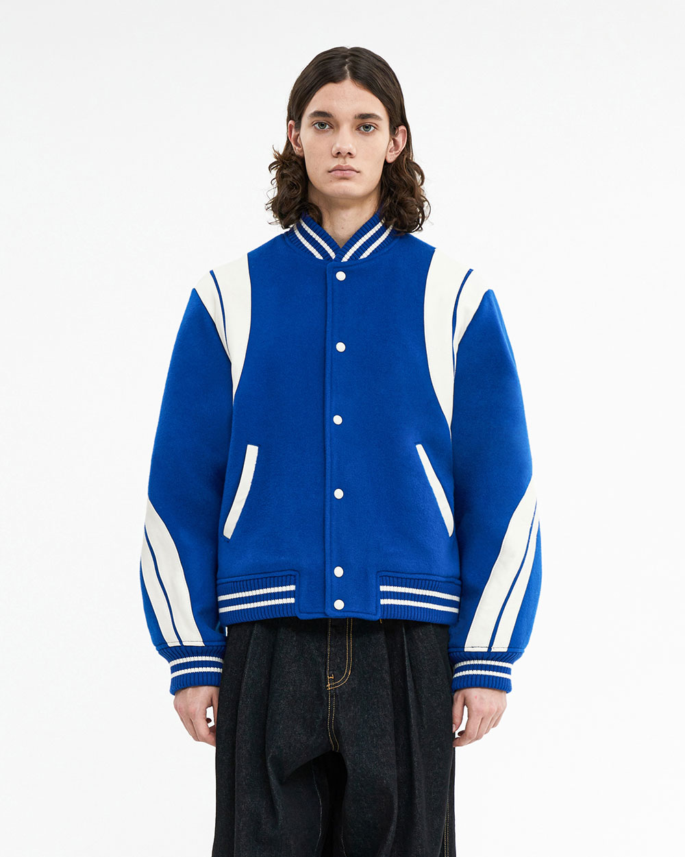 Ader Error Twit Jumper Blue