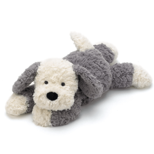 Jellycat Tumblie Sheep Dog Medium Grey White