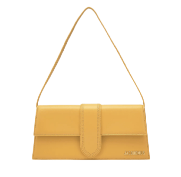 Le Bambino Long Shoulder Bag - Dark Yellow 