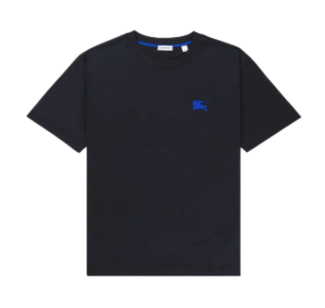 EKD Logo Cotton Short Sleeve T-Shirt - Black