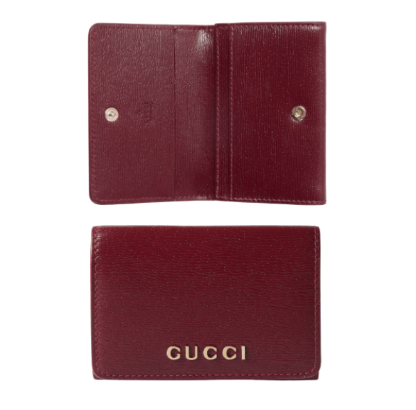 Gucci Script Card Case