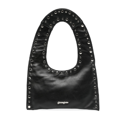 FRANCA Stud Detail Leather Tote Bag