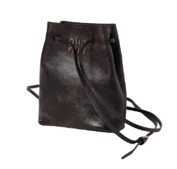 Nappa leather pouch