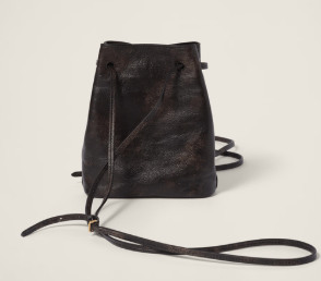 Nappa leather pouch