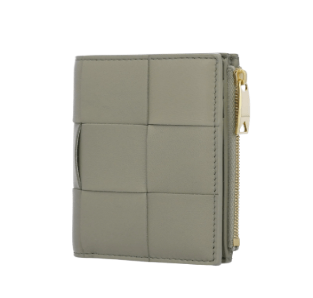 Cassette Zipper Bifold Wallet - Travertine 