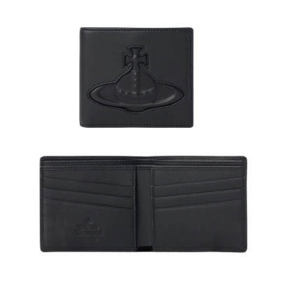 25SS ORB Logo Half Wallet Black 5115002RM L001S N401