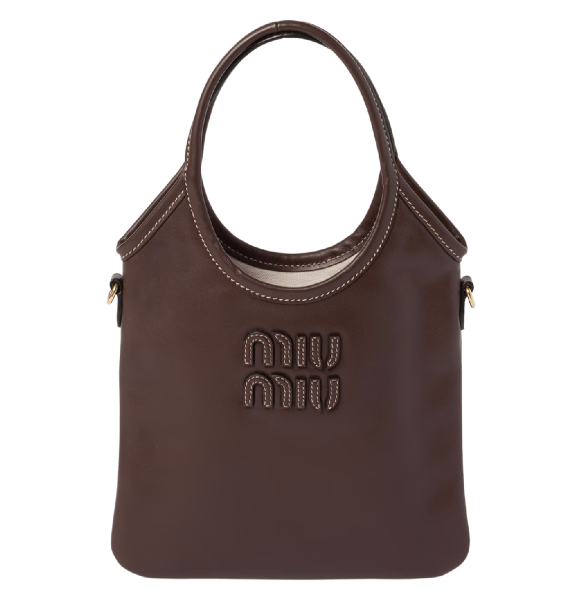 Ivy leather handbag mini