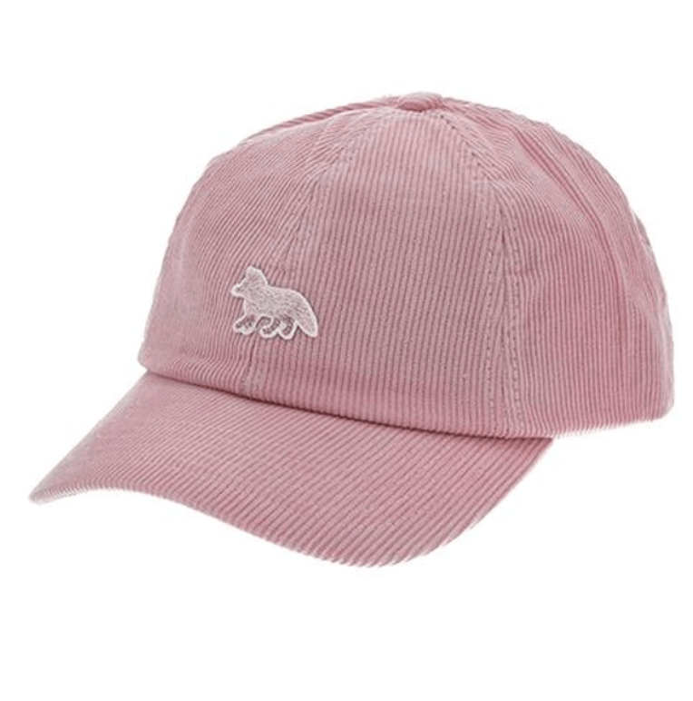 Maison Kitsune Baby Fox 6P Cap Mist Pink