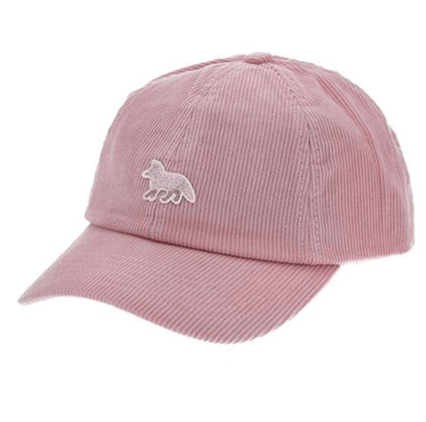 Maison Kitsune Baby Fox 6P Cap Mist Pink