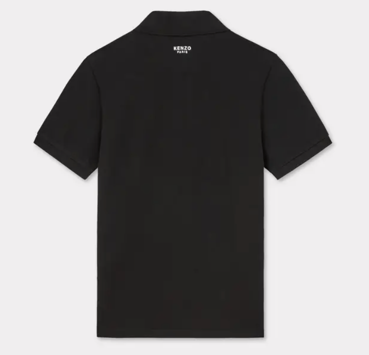 'KENZO Pop' embroidered slim polo in cotton