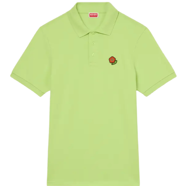 'KENZO Pop' embroidered slim polo in cotton