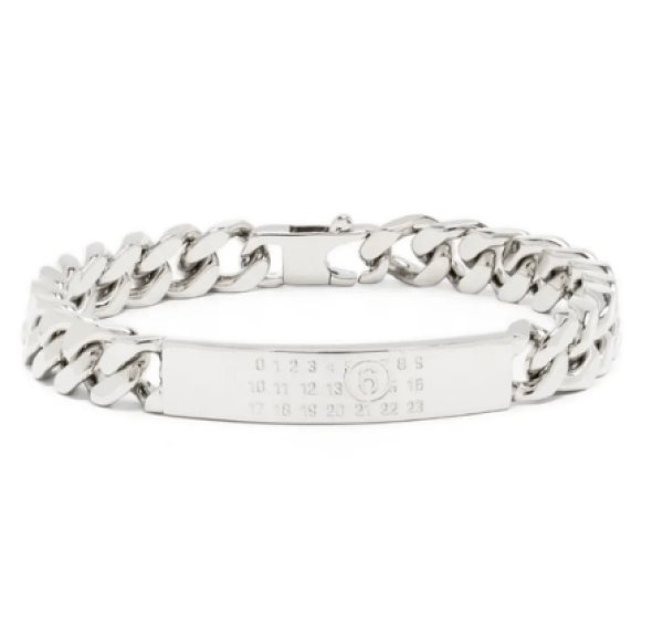 Engraved Logo Chain Bracelet