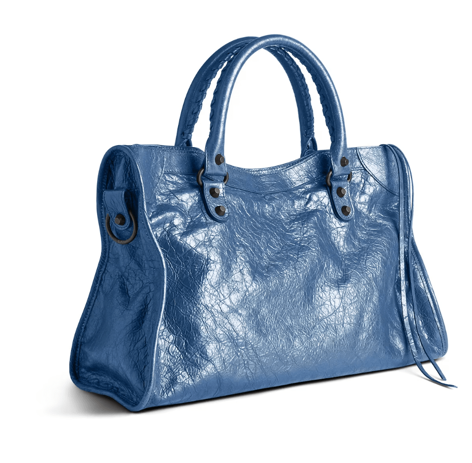 Le City Medium Bag in Mineral Blue