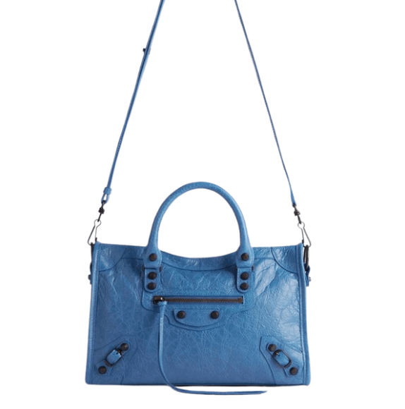 Balenciaga Le City Small Bag Blue