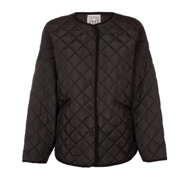 Quilted poly jacket