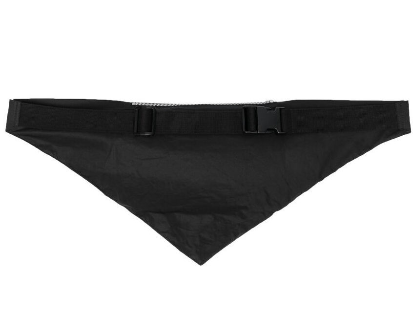 RICK OWENS DRKSHDW - BANDANA CROSS BODY POUCH BLACK