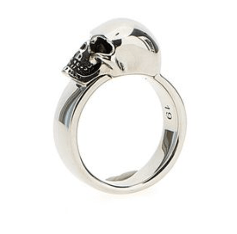 Skull decoration ring