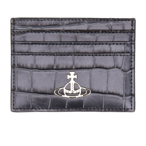 Crocker effect leather card wallet