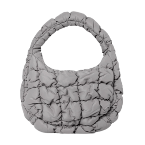 COS Quilted Micro Bag Grey
