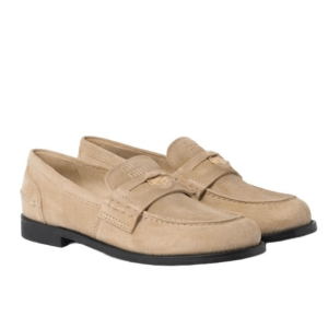 25SS Ecru Fade Suede Loafer 