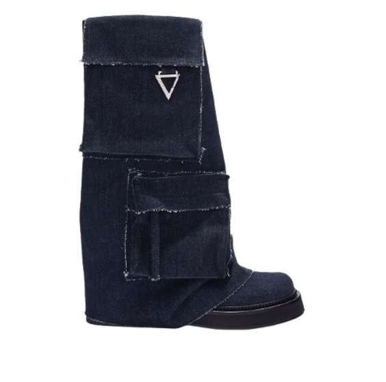 ROBIN CARGO POCKET MIDDLE BOOTS