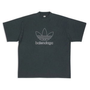 Balenciaga x Adidas Oversized T-Shirt Dark Green