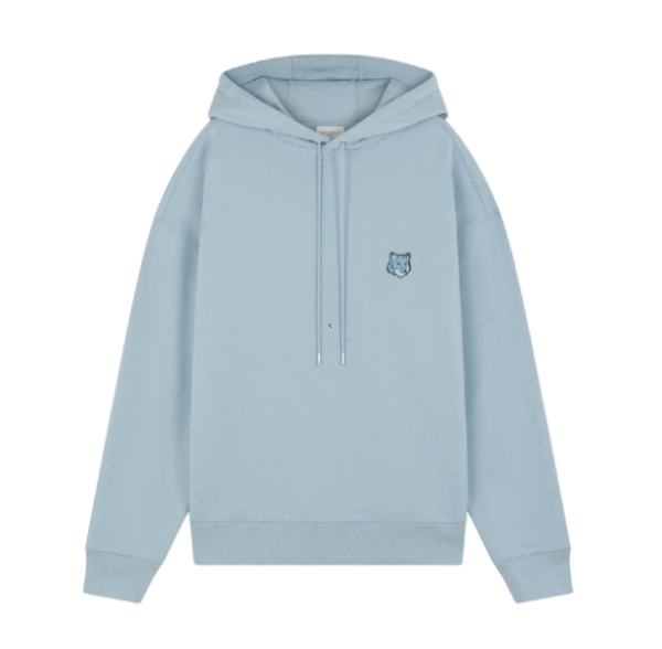 BOLD FOX HEAD PATCH OVERSIZE HOODIE