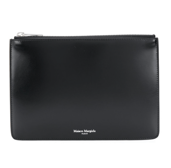 ZIPPED MINI POUCH BLACK