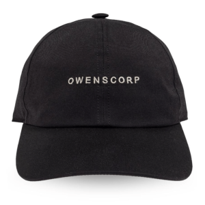 Logo embroidered cotton ball cap