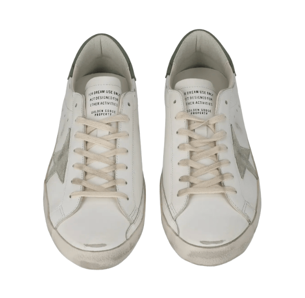  Superstar Greentab Suede Star Sneakers - White