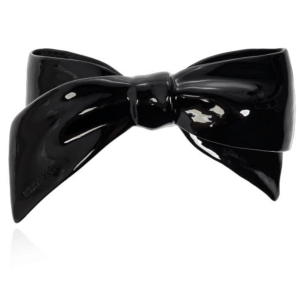 Logo Detail Bow Hair Clip