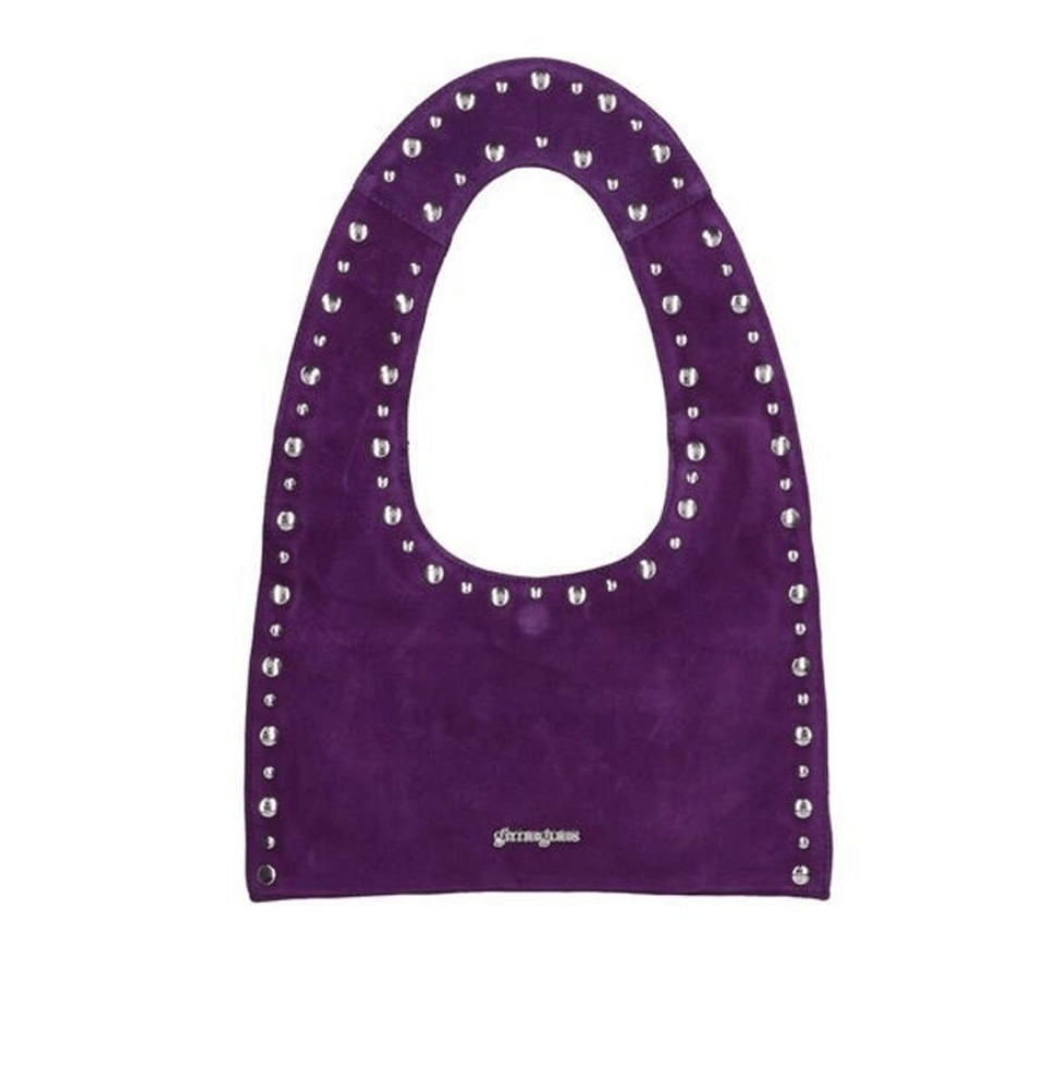 FRANCA MINI Studded Leather Shoulder Bag