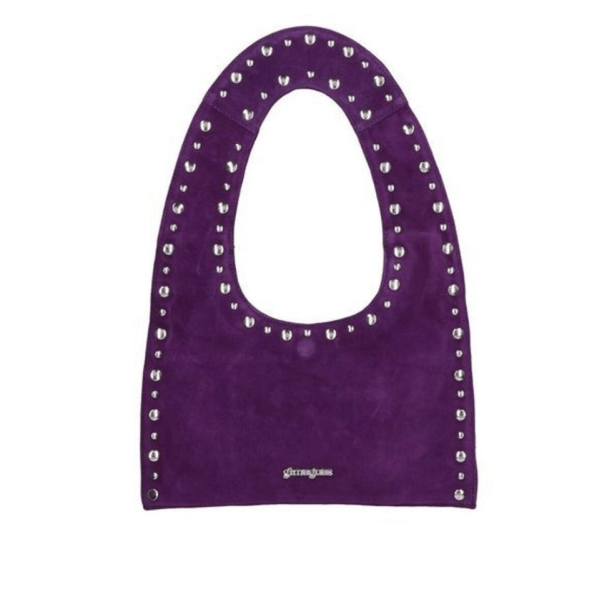 FRANCA MINI Studded Leather Shoulder Bag