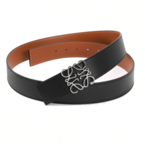 Reversible Anagram belt in smooth calf skin 