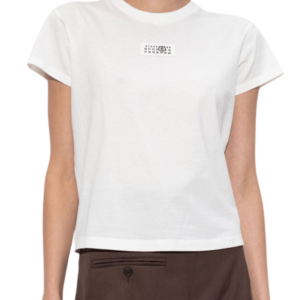 NUMBER COTTON JERSEY T- SHIRT